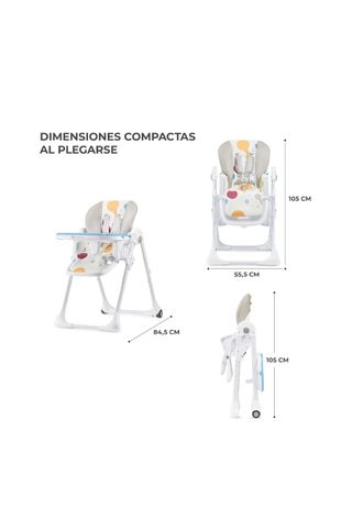 Trona Kinderkraft - Plegable, impecable