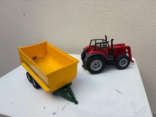 Tractor con remolque Playmobil