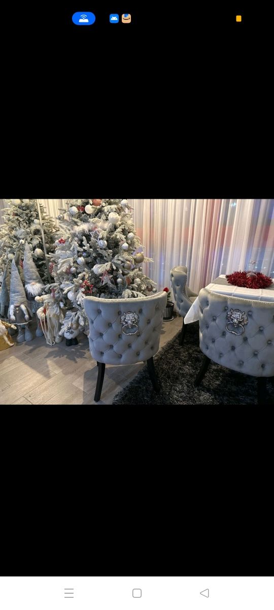 Poltrona Velluto Grigio | gambe in legno massello