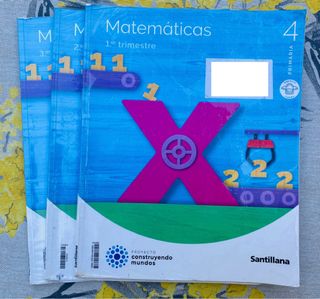 MATEMATICAS MOCHILA LIGERA 4 PRIMARIA CONSTRUYE...