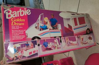 Barbie Golden Dream Camper Vintage