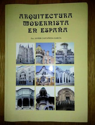 LIBRO "ARQUITECTURA MODERNISTA EN ESPAÑA