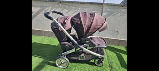 Carrito gemelar Red Castle Evolutwin