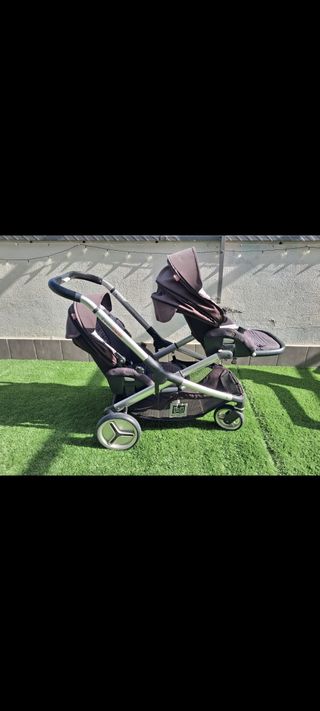 Carrito gemelar Red Castle Evolutwin