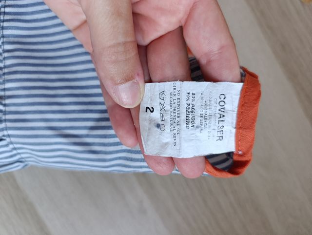 Babero guardería Patacona(2 unidades) talla 2 años