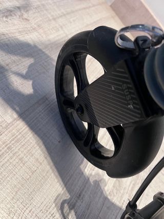 Patinete OXELO MID9 plegable con casco gris 