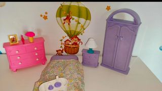 Camera da letto Barbie vintage