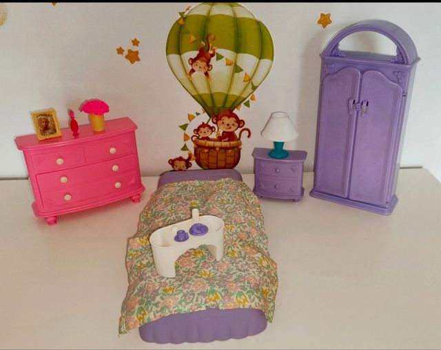 Camera da letto Barbie vintage