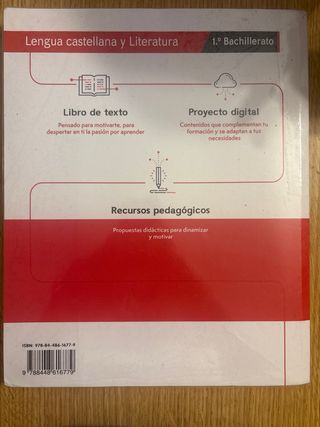 Lengua castellana y Literatura 1.º Bachillerato...