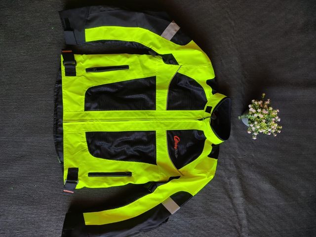 Chaqueta moto con protección talla L unisex