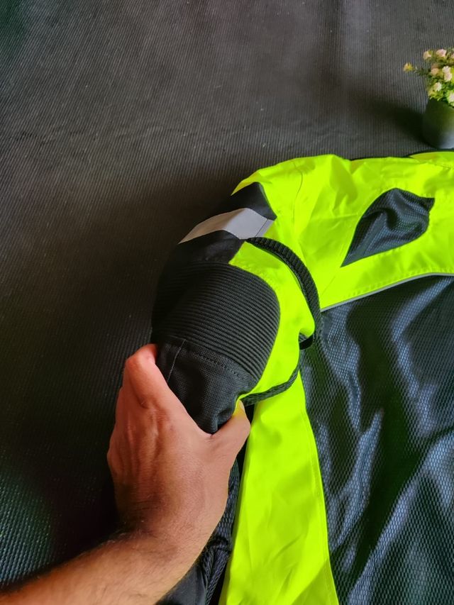 Chaqueta moto con protección talla L unisex