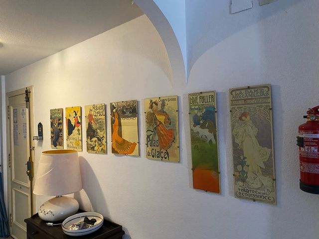 7 láminas Art Nouveau francesas