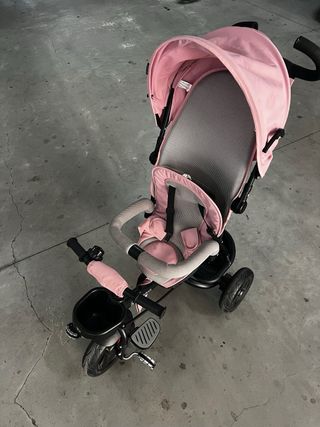 Bicicleta infantil Kinderkraft rosa