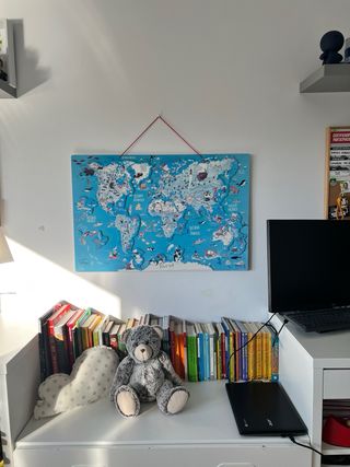 Puzzle Mapa Mundi Dideco magnético