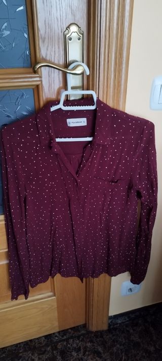 Blusa Pull&Bear granate