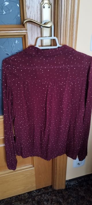 Blusa Pull&Bear granate