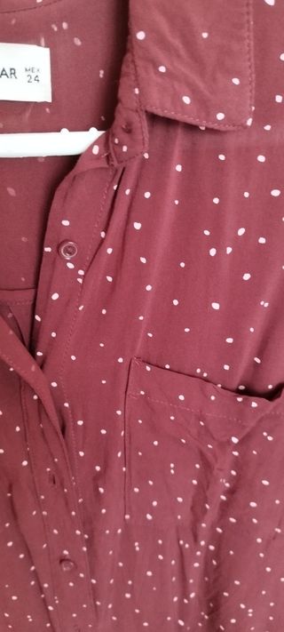 Blusa Pull&Bear granate