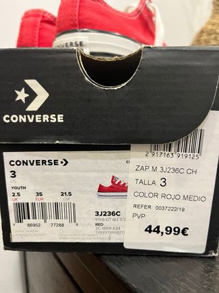 Converse rojas - Zapatillas