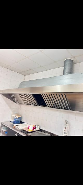 Campana extractora acero inoxidable