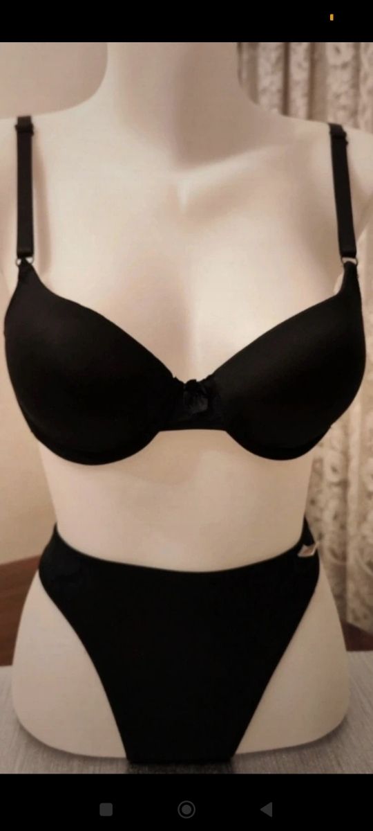 Conjunto lencería negro