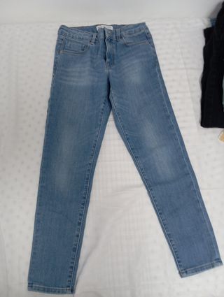 Jeans Zara niña tiro alto