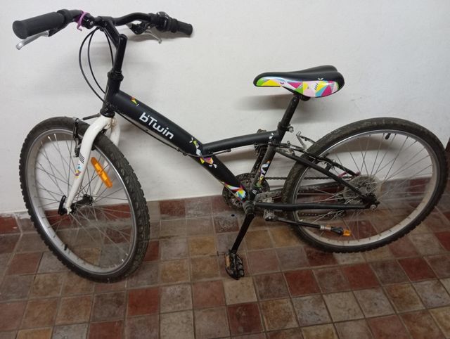 Bicicleta de chica, juvenil.