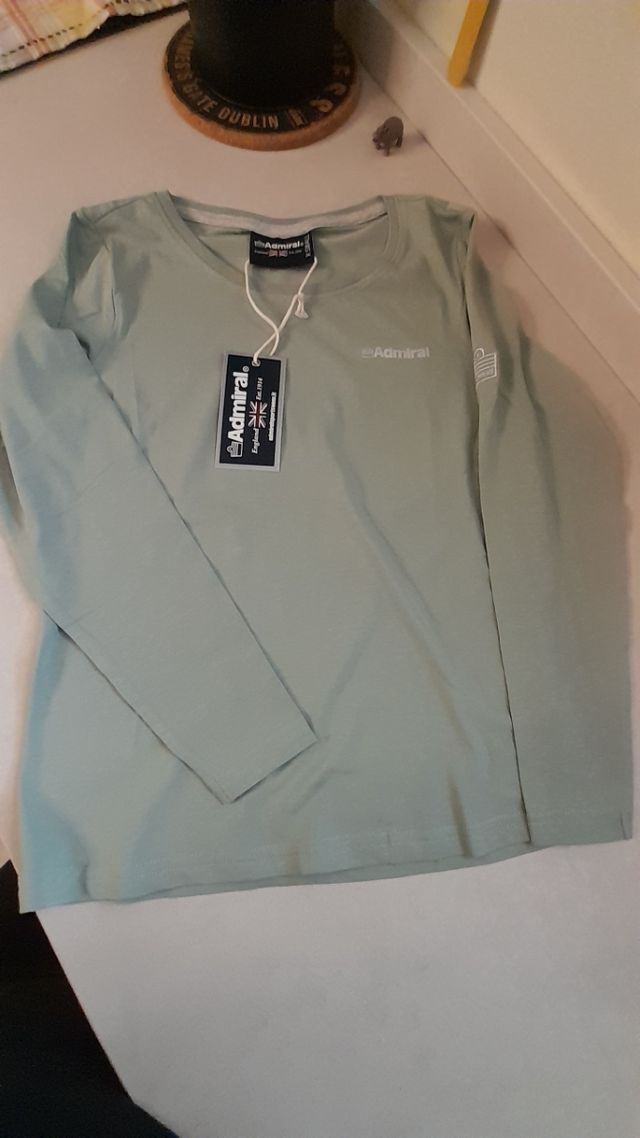 Maglietta Admiral Verde Salvia XS