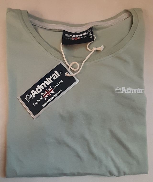 Maglietta Admiral Verde Salvia XS