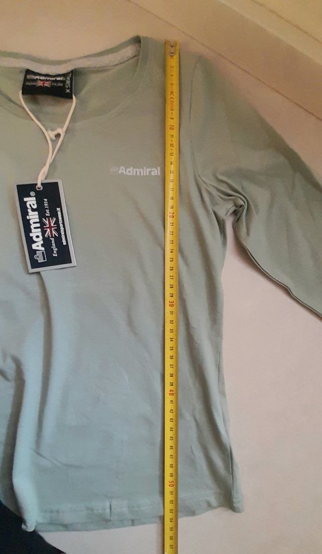 Maglietta Admiral Verde Salvia XS