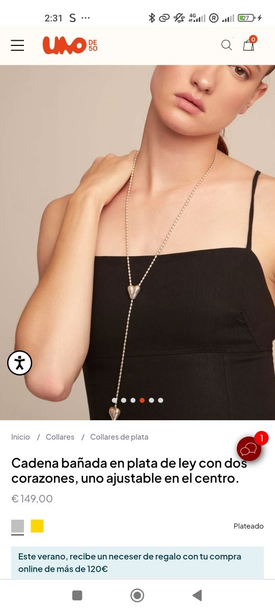 Collar Uno de 50