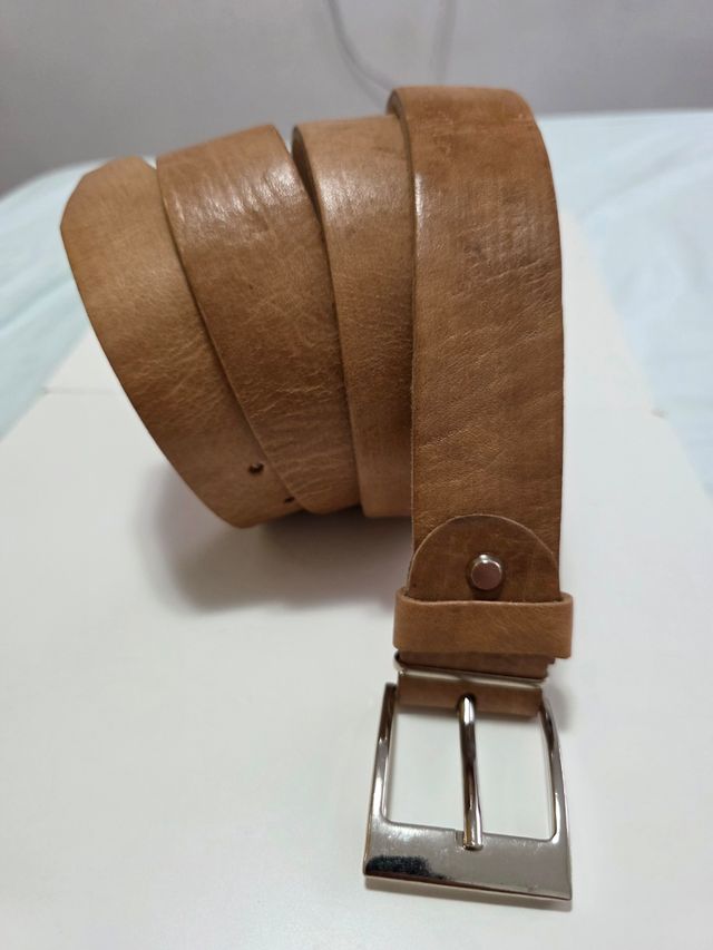 Cinturón Marrón / Cuero Gemuino - 125/135