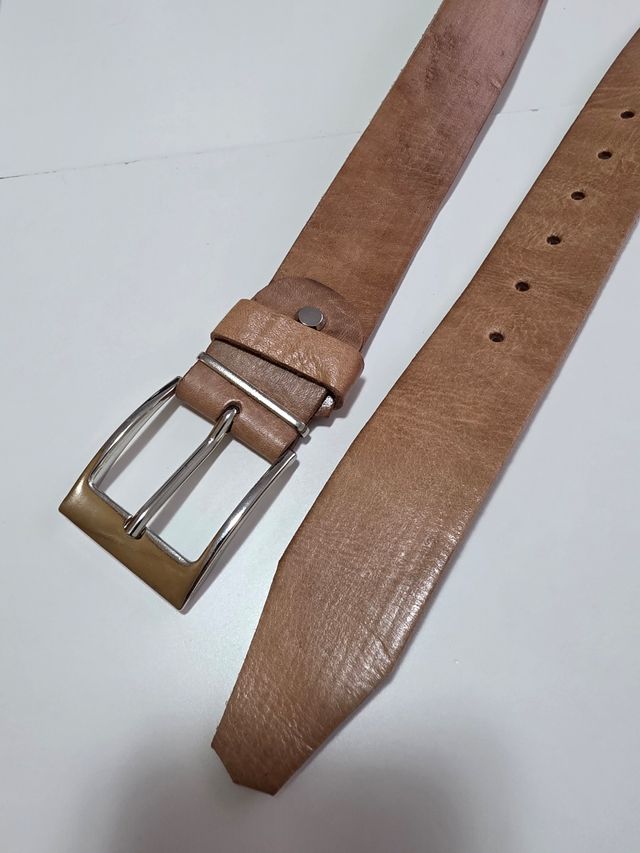 Cinturón Marrón / Cuero Gemuino - 125/135
