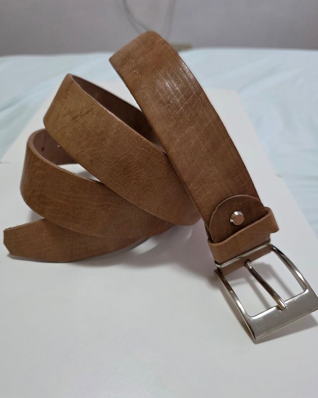 Cinturón Marrón / Cuero Gemuino - 125/135