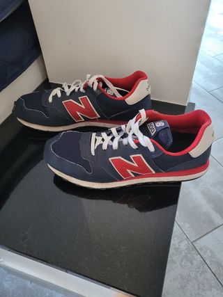 New Balance 500 - Scarpe blu/rosse n.45
