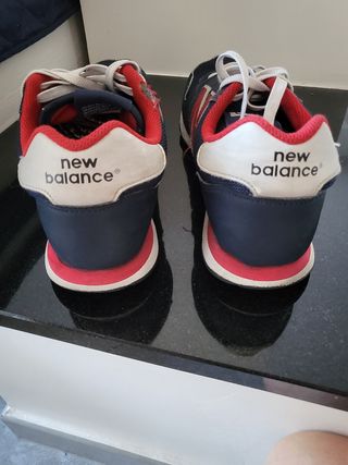 New Balance 500 - Scarpe blu/rosse n.45
