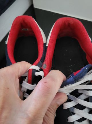 New Balance 500 - Scarpe blu/rosse n.45