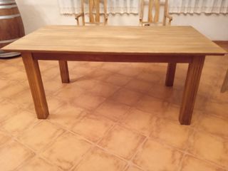 Mesa madera maciza de pino 