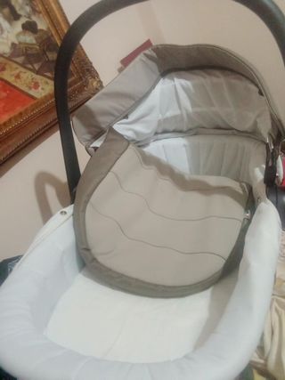 Trio passeggino beige