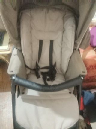 Trio passeggino beige