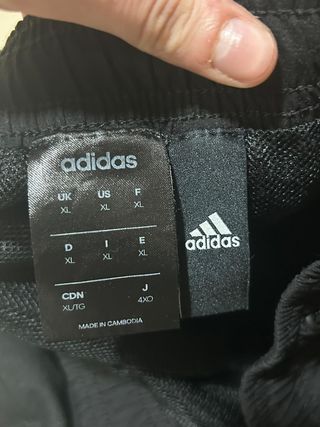 Pantalones Adidas - Chándal Negro