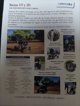 Silla ruedas electrica