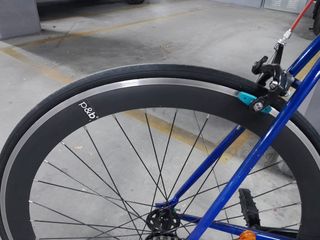 Bicicleta Fixie Polo & Bike azul