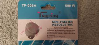 Altavoces Tweeters Coche 500W