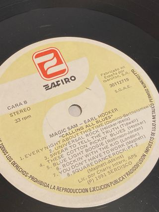 Earl Hooker / Magic Sam – Calling All Blues vinilo