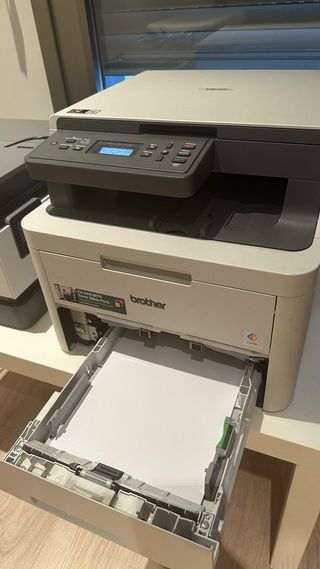 Impresora Brother DCP-L3520CDWE - Blanca