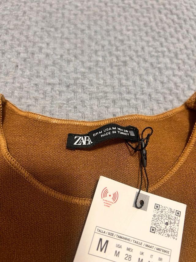 Vestidp Skater Stretch Zara