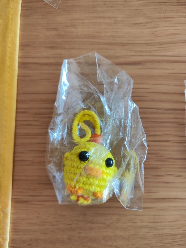 Portachiavi all'uncinetto Amigurumi