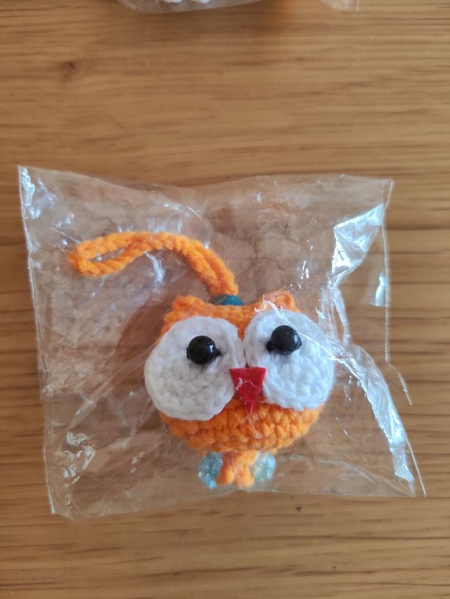 Portachiavi all'uncinetto Amigurumi