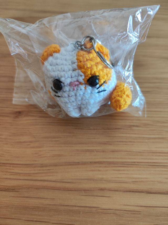 Portachiavi all'uncinetto Amigurumi
