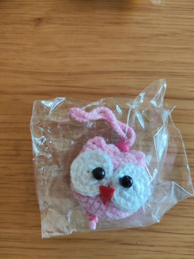 Portachiavi all'uncinetto Amigurumi